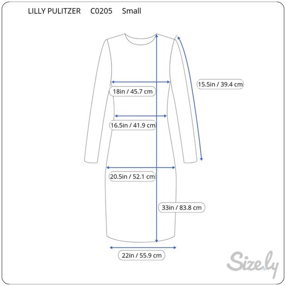 Lilly Pulitzer Dress Blue Mini Teigen Shift Floral V Neck Flared Hawaiian Small - Picture 14 of 14